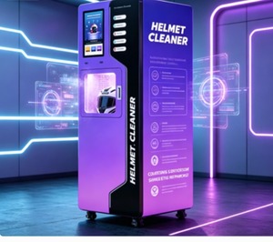 Machine de nettoyage de casques à monnayeur en <span class=keywords><strong>Pesos</strong></span>, Distributeur automatique de nettoyage de casques - Product Image 1