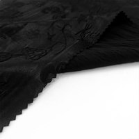 Tissu satiné 100% polyester imitation acétate, gaufré avec feuille d'or, satiné pour robe de soirée