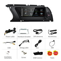 STWEI Qualcomm Snapdragon680 6225 2.4GHz Inalámbrico CarPlay Auto para Reproductores de Video para Automóviles AUDI A4 A5 B8 2009-2016, Multimedia, Bluetooth