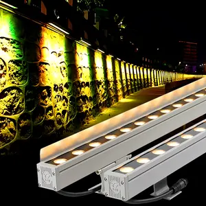 led smart building wall washer lights landscape waterproof led strip facade lighting rgb 512