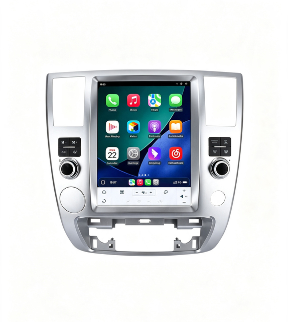 12.1 Inch Android 15 Car Stereo GPS Navigation Multimedia Player Compatible with Infiniti QX56 Nissan Armada 2004-2010