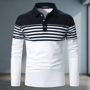 Chemise d'affaires pour homme DAN en jersey solide 100% coton à manches courtes avec poche, anti-rides, décontractée, été, séchage rapide - Product Image 3