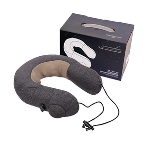 Almohada de Masaje Inflable Eléctrica en Forma de U con Función Musical y Calefacción para Masaje Cervical de Cuello y Columna Vertebral - Masajeador para Uso en Casa y Auto - Product Image 5