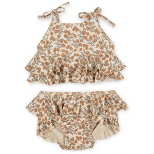 Traje de Baño de una Pieza para Niñas 2025, Bikini con Estampado Completo de Limón para Bebé<span class=keywords><strong>s</strong></span>, Traje de Baño Lindo - Product Image 5