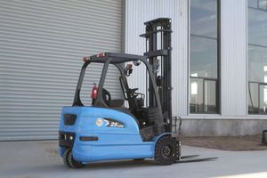 HSLLIFT Yeni 2.5 <span class=keywords><strong>Ton</strong></span> 3 Tekerlekli Elektrikli Dengeli Forklift <span class=keywords><strong>4.5</strong></span>/5M Yatay Hareket -18 Soğuk Zincir Deposu - Product Image 2
