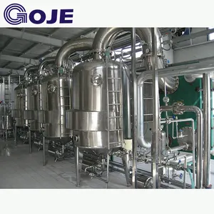 Sistem Evaporator Industri Efek Multi Etanol Film Evaporator Jatuh