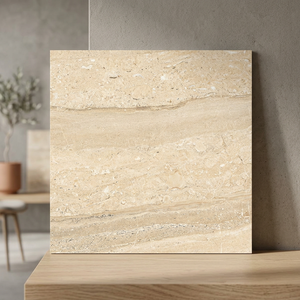 Carreaux de sol en porcelaine brillante Dyna Marfil 600x600mm, carreaux en céramique aspect marbre de qualité supérieure 60x60cm pour le Ghana - Product Image 3