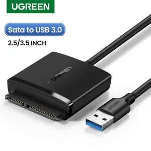 Ugreen SATA USB Adapter USB 3.0 2.0 to Sata 3 Cable Converter Cabo For 2.5 3.5 HDD SSD Hard Disk Drive Sata to USB Adapter