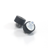 Buzzer piézoélectrique actif 14 mm 4 kHz 5 V CC 80 dB DIP, sonnerie numérique, son de clic, alerte d'accès de porte de voiture, sonnerie de recul, personnalisable, noir