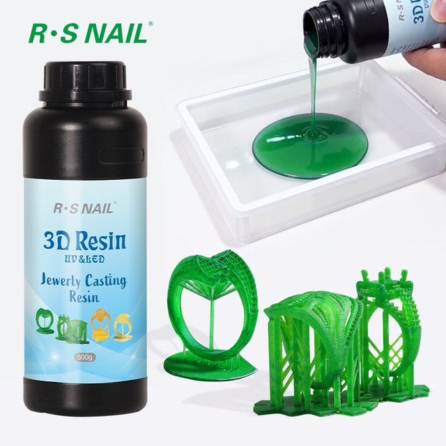 High Resolution 405nm Castable Easy Print & Burn-Out Private Label Ash-Free Low Expansion 3D Printer Resin for Casting