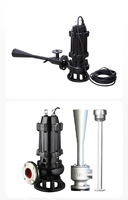 Aérateur à jet submersible QSB, aérateur à jet Venturi auto-amorçant pour le traitement des eaux usées, équipement d'oxygénation des eaux usées