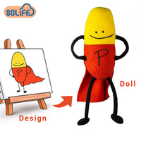 Livraison directe de jouets en peluche personnalisés jouet en peluche animal de dessin animé grande poupée en peluche de dessin animé pour cadeau