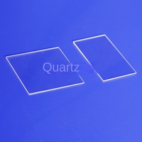 Disque carré en verre de quartz pur à 99,99 %, lentille optique JGS1, transmission ultraviolette à haute luminosité, découpe haute température de précision