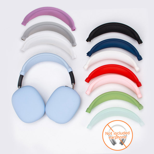 Silicone Headband Cover for Airpods Max Washable Cushion Case for Airpods Max Ear Pads Cushion Cover for Airpods Max