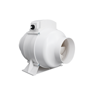 Ventilador de Extracción de Aire Silencioso y Potente, Flujo de Aire Mixto, Hidropónico, Montado en Ducto, Eléctrico, Material ABS, Compatible con OEM y ODM - Product Image 3