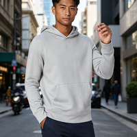 Sweat à capuche thermique pour homme, en polaire épaisse, pour le sport, le streetwear, l'extérieur, l'hiver, sweat-shirt en polaire chaud pour homme