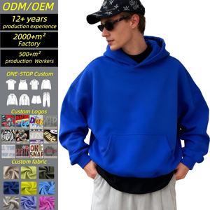 Proveedor de Moda, Sudaderas Personalizadas de Talla Grande, Holgadas, de Lujo, a Bajo Precio, para Hombre, de 460 g/m², Extra Grandes, 100% Algodón, Lisas - Product Image 1