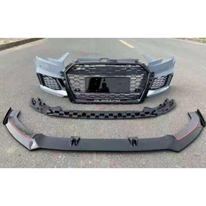 Accesorios para Auto RS3, <span class=keywords><strong>Kit</strong></span> de Carrocería para <span class=keywords><strong>Audi</strong></span> <span class=keywords><strong>A3</strong></span>, Parachoques Delantero de Alta Calidad con Rejilla para <span class=keywords><strong>Audi</strong></span> RS3, Material PP, Años 2017-2019 - Product Image 4
