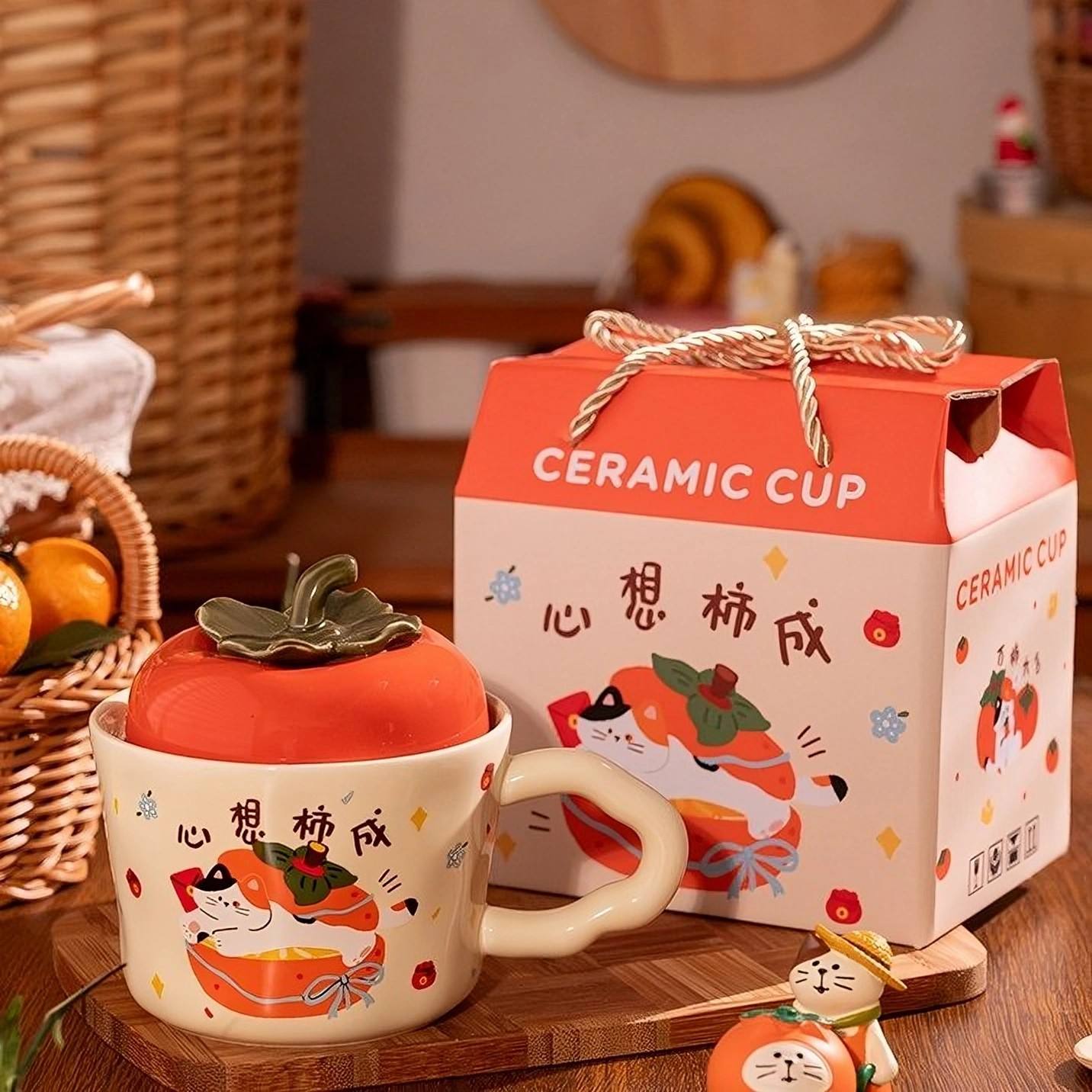 กล่องของขวัญลูกพลับจากใจ