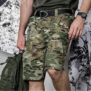 Pantalones Cortos Tácticos de Camuflaje para Hombre, Multibolsillos, Ripstop, para Senderismo, Entrenamiento, Gimnasio, Logotipo Personalizado, OEM, ODM, Proveedor al por Mayor - Product Image 3