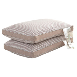 Oreiller en sarrasin rectangulaire à soutien ferme, oreiller thérapeutique pour dormeurs latéraux, usage adulte, garnissage 2,1-3 Jin - Product Image 1