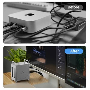 แท่นวาง ACASIS Workstation 8-in-1 รองรับ SSD คู่ ความเร็ว 40Gbps สำหรับ Mini M4/M4 Pro พร้อมกล่องใส่ SSD M2 NVMe PCIe ขนาด 16TB - Product Image 5