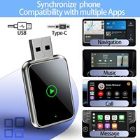Venta al por mayor Carplay inalámbrico con cable a Carplay inalámbrico convierte Plug and Play conectar adaptador de juego de coche dongle rápido caja inteligente