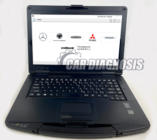 best quality computer i5-7300 CPU RAM Toughbook CF54 laptop CF-54 I5 windows Rugged 14inch for diagnostic software