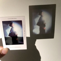 Carte personnalisée grand format de 3 pouces pour film de développement inversé, carte de bande de négatif photo imprimée, avec pelliculage brillant, en carton, motifs personnalisés