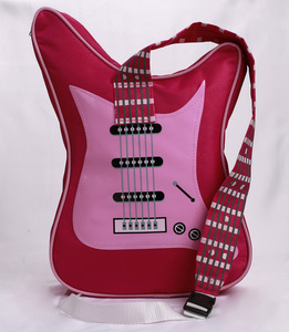 Borsa per chitarra elettrica per chitarristi zaino DEDO per studenti di musica in pelle sintetica per uso quotidiano - Product Image 5
