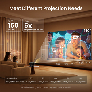 <span class=keywords><strong>Projecteur</strong></span> LCD Dangbei N3 MAX VIDDA OS le plus récent, HDR10 HLG, contraste 1500:1, 1+8 Go, faible latence, jeu, cinéma maison, <span class=keywords><strong>projecteur</strong></span> intelligent - Product Image 3