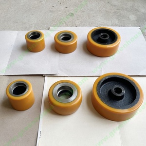 Poliuretano PU rodízio para porta-paletes/caminhão de mão Carga Rolo Revestimento Da Roda Poliuretano Rodízios Sólidos Rodas - Product Image 2