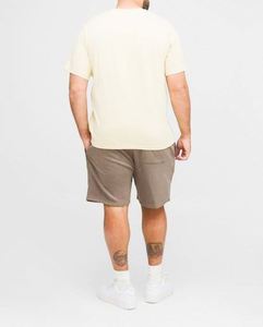 Charcoal Plus Regular Man OFCL Embroidered <b>T</b>-Shirt & RelaxedJersey Short Set Blank Summer <b>Track</b> Suit - Product Image 2