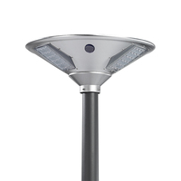 Éclairage des zones de stationnement 12v solaire 20W en une LED solaire détecteur de mouvement lumière
