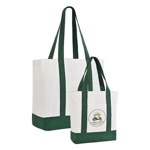 Custom Cotton Canvas Tote Bag, Eco Friendly Cotton Canvas Tote Bag for Shopping, Multicolor Handle Handbag - Product Image 4