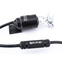 Moteur CC sans balais DD TD5 432W 25V 5kg de poussée pour kits de conversion de planche de surf hydrofoil, léger 240g, voiture RC, pagaie, étanche