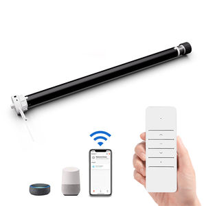 Cortinas <span class=keywords><strong>de</strong></span> Metal inteligentes controladas por aplicación para dormitorio Alexa <span class=keywords><strong>Google</strong></span> Home Control <span class=keywords><strong>de</strong></span> voz Motor a batería Controladores <span class=keywords><strong>de</strong></span> cortina inteligentes - Product Image 4