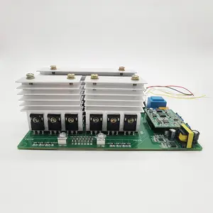 Inversores de frecuencia industriales fuera de la red Placa de circuito impreso 5500W Inversor de onda sinusoidal pura Servicio de ensamblaje de PCBA principal