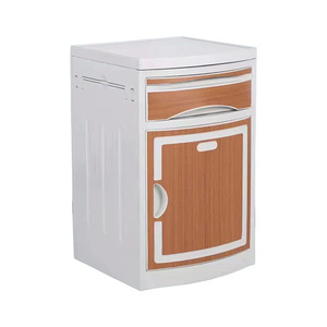 Hospital Cabinet Medical <b>Bedside</b> <b>Table</b> Wood Top Multi Function For Hospital Ward Outpatient Clinic Nursing Home Adult Elderly - Product Image 3