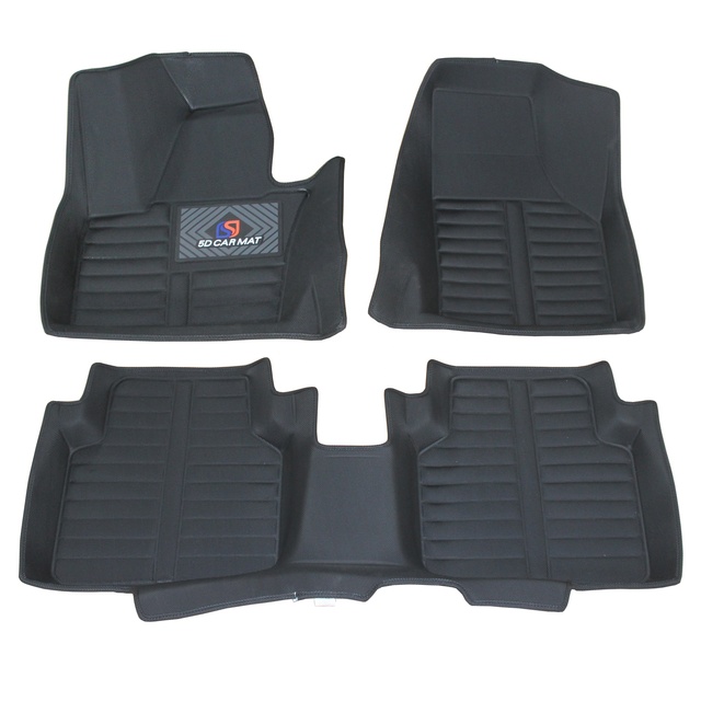 China Automobile Floor Mat Factory Wholesale 5D Vehicle Interior Accessories Pvc Leather Floor Car Mats