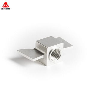 Tuerca de Mariposa Cuadrada Personalizada, Tuerca en T, de Aluminio, Latón, Acero Inoxidable, Fijación No Estándar, Herrajes OEM - Product Image 3
