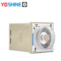 Relais temporisé miniature Yoshine de haute qualité série AT8N AC24-240V, courant nominal 10A, contacts en cuivre, faible consommation, automatique
