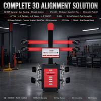 GATMATIC GA-600S+ Aligneur de roues 3D professionnel avec caméra 5MP, suivi automatique, colonne mobile, pont élévateur 2 colonnes 4 roues 10-24 pouces, certifié CE