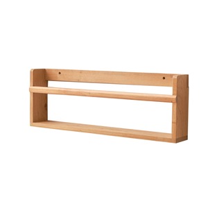 Wooden <b>Wall</b> Mounted <b>Storage</b> Rack Rectangle Multi-purpose <b>Hanging</b> Shelf For Living Room Bedroom Book Display - Product Image 5