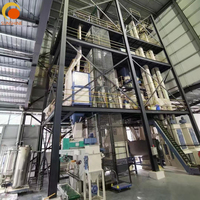 Nouvelle ligne de machine à granulés à matrice annulaire SZLH508 du fabricant chinois, pour aliments pour animaux, capacité de 15 tonnes/heure, en alliage de fonte, garantie de 3 ans
