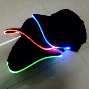 Casquette de baseball en coton personnalisée lumineuse à LED pour la course, le sport, la pêche, la randonnée, le camping, les sorties nocturnes et les activités de plein air - Product Image 4