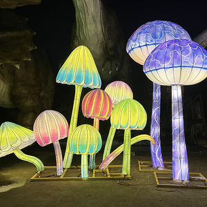 Grupos de Faroles de Colores con Forma de Hongo para Exhibiciones Urbanas, Personalizados por la Fábrica - Product Image 1