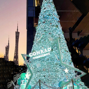 Aran — décoration de festival en plein air, grand arbre de <span class=keywords><strong>noël</strong></span>, commercial, en acrylique, avec changement de couleur brillante, taille de 10m, nouvelle collection <span class=keywords><strong>2022</strong></span> - Product Image 4