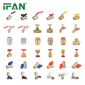 Válvula de Latão Anti-Vazamento Original IFAN de Alta Qualidade para Uso em Água 1/4''-4'' Válvula de Bola de Latão - Product Image 5