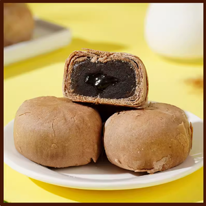 Pâte croquante et onctueuse au chocolat Moxiaoyan Lava Heart Flow, sans <span class=keywords><strong>sucre</strong></span> ajouté, pour le thé de l'après-midi au bureau, boîte à pain - Product Image 3